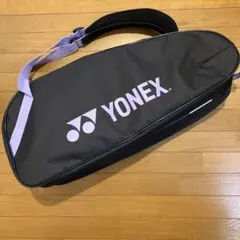 YONEX バドミントンラケットバッグ 黒 紫