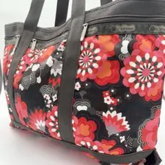 【特大容量】レスポートサック　トラベルバッグ　トート　ナイロン　マルチカラー