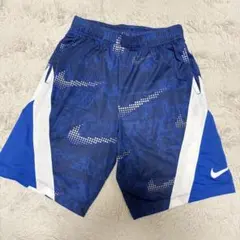 Nike ドットパターン ハーフパンツ 青/白