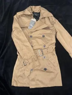 Xfrm ベージュ トレンチコート サイズ2
