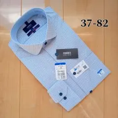 PERSON'S for MEN チェック柄ドレスシャツ 【37-82】