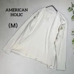 『AMERICAN HOLIC』 アメリカンホリック （Ｍ） Ｖネックトップス