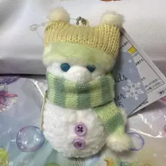 オルメル　ぬいぐるみチャーム　雪だるま