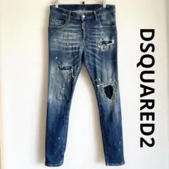 美品 レア 完売品】DSQUARED2 TIDY BIKER 濃紺 46 - メルカリ