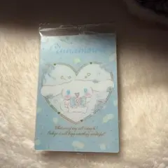 シナモロール ハート型カード