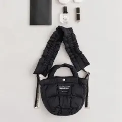 beautiful people パデッドミニトートショルダーバッグ