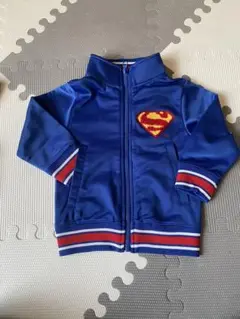 スーパーマンロゴ ジャケット 青