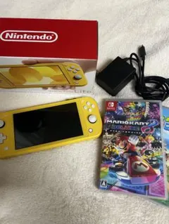 【美品】Nintendo Switch Lite イエロー 本体 マリオカート