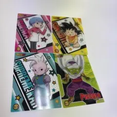 ドラゴンボールクリアカード4枚