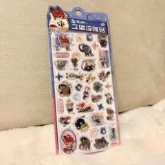 ズートピア　立体シール　3D ドロップシール　硬いシール　ぷくぷくシール