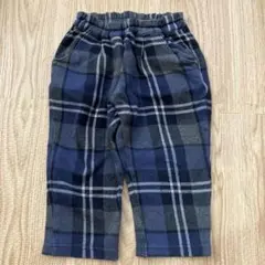 familiar 90cm チェック　パンツ