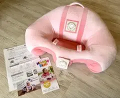 【美品】Hugaboo ハガブー ベビー用お座り練習クッション ピンク　※取説付のサムネイル