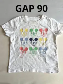 GAP ギャップ　ベビー服　半袖　ミッキー　ディズニー　90サイズ　カットソー