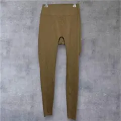 【ユニクロシー 】エアリズムアクティブレギンス XS ブラウン　477301