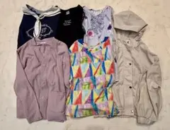 女児140㎝サイズ春秋トップスまとめ売り6点