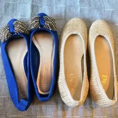 【2点まとめ売り】レディース パンプス 22.5cm