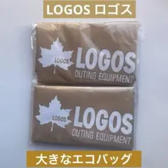 エコバッグ LOGOS ロゴス 大きなエコバッグ 新品未使用品 2個セット