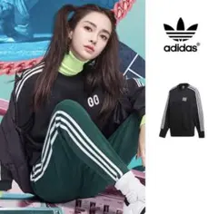 ⭐︎adidas original× Hattie Stewartクルースウェットのサムネイル