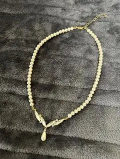 dorry doll パールチャームビジュー ネックレス