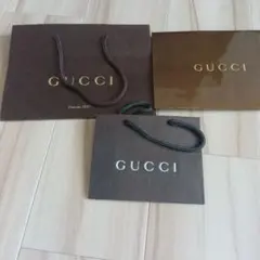 GUCCI ショップ袋 3点セット