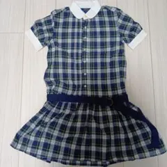 ポロラルフローレン ワンピース チェック柄 130cm