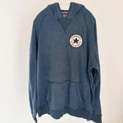 美品　Converse　コンバース　パーカー　青　【2XL】　大きいサイズ　ラフのサムネイル