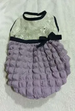 犬服バルーンワンピース