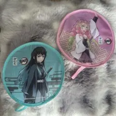 鬼滅の刃×綾鷹　オリジナル折りたためるうちわ　時透無一郎、甘露寺蜜璃セット