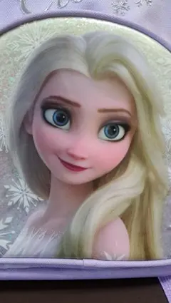 エルサ リュック 薄紫