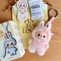 ミニラブブ LABUBU PIN FOR LOVE イニシャル G