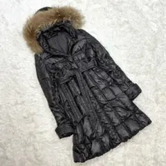 コムサデモード✨ラクーンファー✨ロングダウンコート2wayY2K✨archive