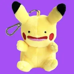 韓国限定 ポケモン メタモン ピカチュウ マスコット キーホルダー