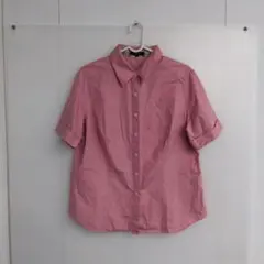 5ピ162◎BURBERRY LONDON◎半袖シャツ◎レディース