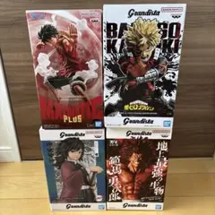 呪術廻戦、ダンダダン、ヒロアカフィギアセット - メルカリ 呪術廻戦、ダンダダン、ヒロアカフィギアセット