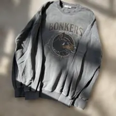 WEGO ピグメントグラフィックプルオーバー スウェット