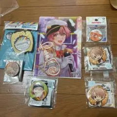 【2004】アイナナ　 缶バッジ　ポスター2　和泉三月　缶バッジホルダー