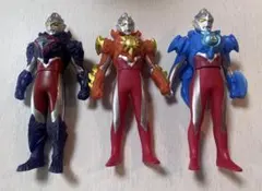 ウルトラマンアークシリーズ　ソフビ3体セット