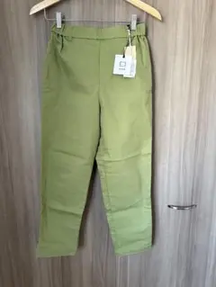 studio CLIP☆未使用タグ付き☆サブリナパンツ　カーキ　Mサイズ