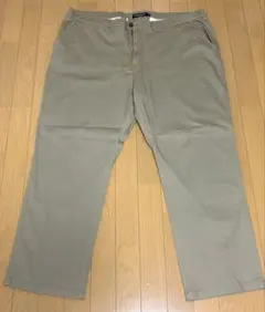 メンズ大きめサイズ　ベージュ チノパン　5Lサイズ