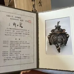 剣龍 置物 銅製 五本爪 倶利伽羅剣 開運 風水 - メルカリ
