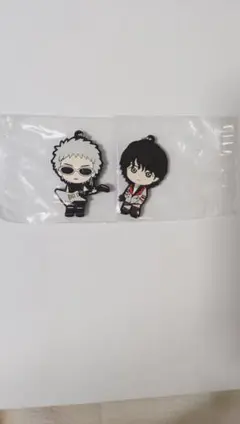 ガチャガチャ　ラバーマスコット2体セット