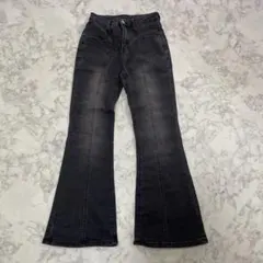 フレアパンツ　スキニー　ジーンズ　デニム