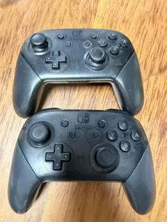 Switch 純正プロコン２個　一つドリフト