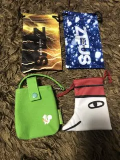 ポーチ 巾着　4個セット