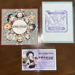 鬼滅の刃 ufotable cafeクリスマス 2025 ノベルティカード　緑
