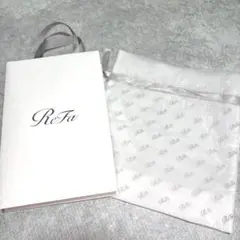 【新品未使用】ReFa ラッピングバッグ&ショッパー 2点セット