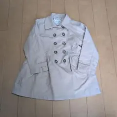 ベージュ スプリングコート 110