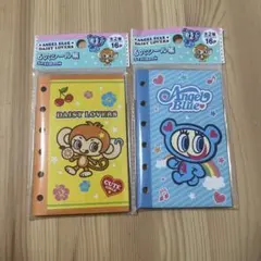 セリア エンジェルブルー デイジーラバーズ6穴シール帳