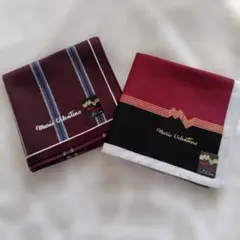 新品Mario Valentinoマリオバレンチノ　ハンカチ　2枚セット