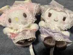 マイメロ　クロミ　マスコットホルダー フォレストレース ぬいぐるみ